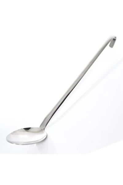 abnturk Büyük Boy Servis Aşçı Kaşığı 304 Kalite 18/10 Çelik Kaşık No:1 35cm K...