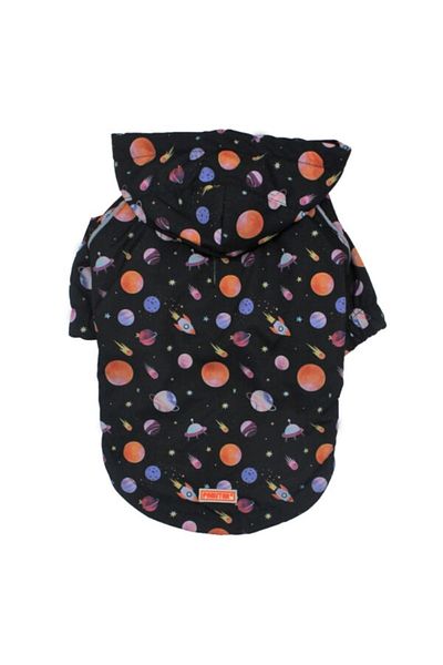 Pawstar Locus Fleece Inside Small Breed Dog Raincoat