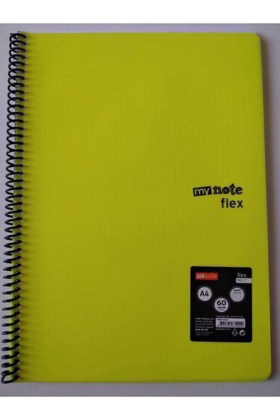 Mynote A4 Notebook - 60 Sheets Checked
