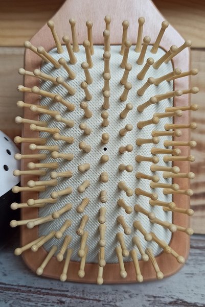 Organische Wooden Hair Brush