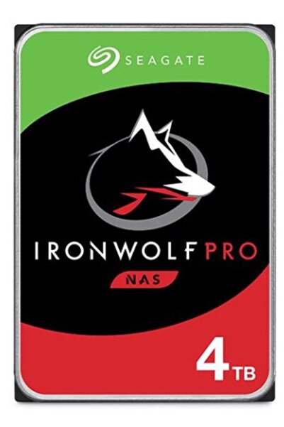 Seagate Ironwolf Pro St4000ne001 4tb 7200rpm 256mb 3.5" Harddisk