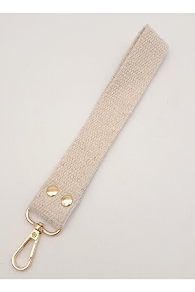 angel çanta aksesuar Extractor de coloană din bumbac crem cu metal auriu deschis