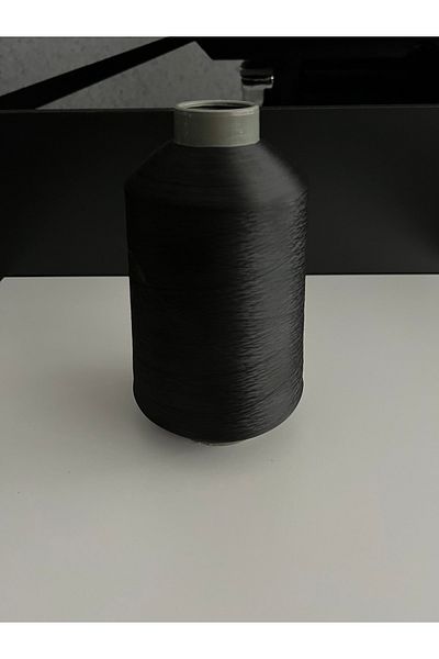 MUZİP.CO Μαύρο νήμα Overlock 800-900 Γρ. Μπουζίπ