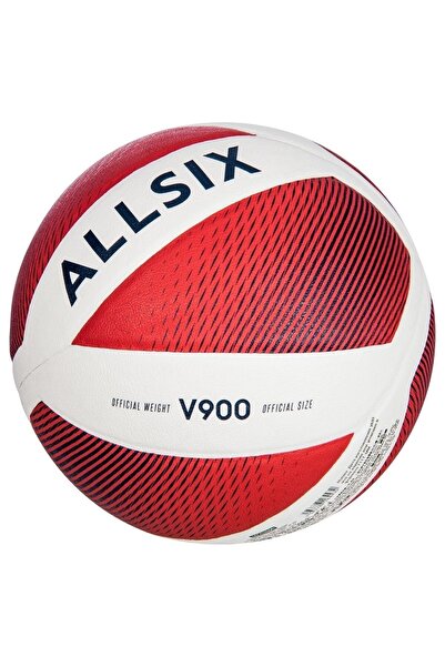 Glamonda Allsix Voleybol Topu - Beyaz / Kırmızı - V900