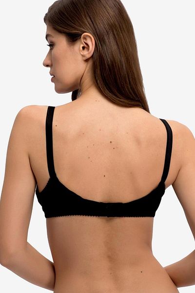 AYYILDIZ Bra - Black - Plain