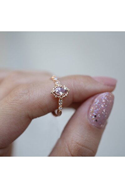 Genel Markalar Vintage Aria Morganite & Pırlanta Yüzük