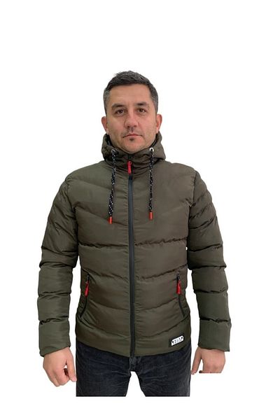 WeekJack Ανδρικό παλτό με κουκούλα