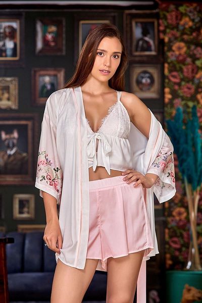 Cossy By Aqua Women's 3-Piece Shorts Set 23152