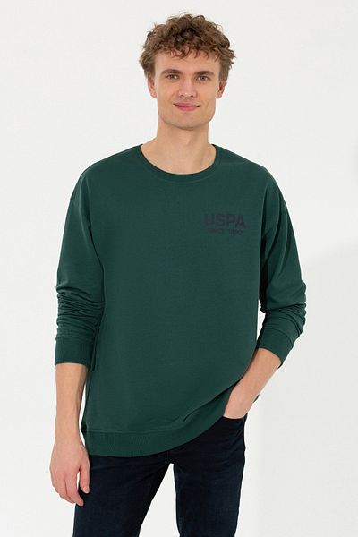 U.S. Polo Assn. Πράσινο ανδρικό φούτερ