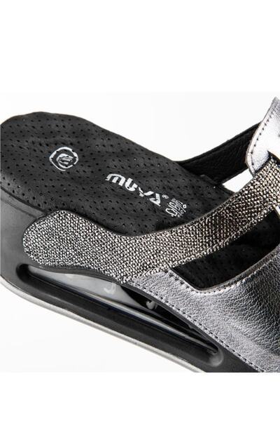 Muya Libra Air Max Anatomik Taban Kadın Terlik Kurşun 36-40