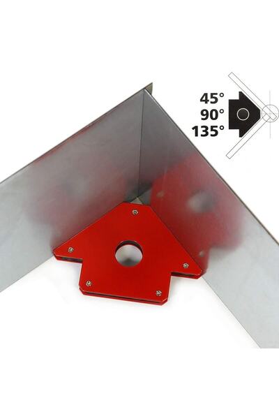 Hdg 2 Adet Mıknatıslı Manyetik Gönye Kaynak Tutucu 50 Lbs