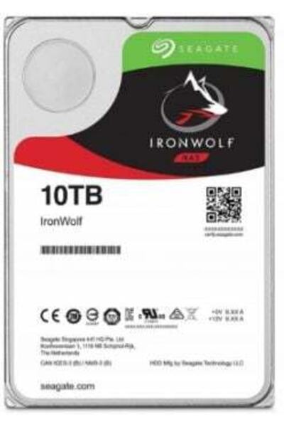 Seagate 10tb Ironwolf 7200rpm 256mb Nas St10000vn000