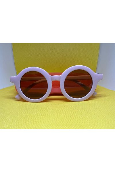 STAOOM UV 400 Protected Children's Sunglasses and Glasses Box Rose Gold