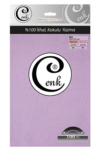 CENK YAZMA Düz Boya 100*100 Açık Leylak-554