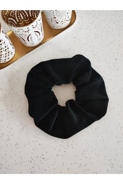 Elvinege Aksesuar Kadife Simit Toka - Scrunchie Toka