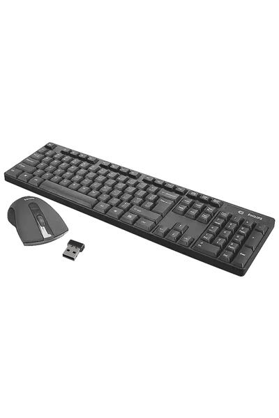 Philips C501 Q Kablosuz Wireless Klavye Mouse Seti Türkçe