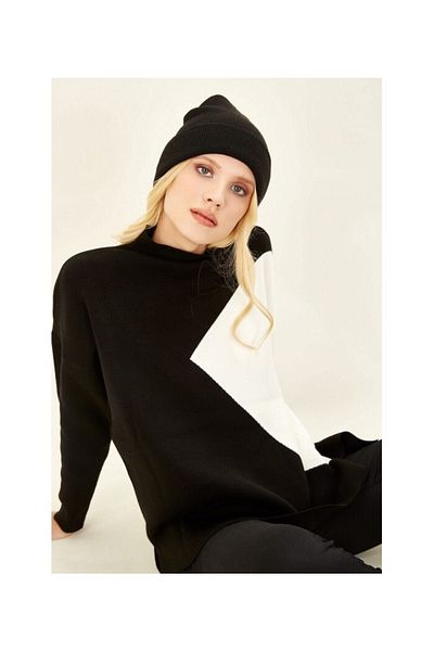 w white stars sports & wear Основна шапка с барета Трикотаж Есен Зима Норка Унисекс