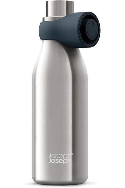 Joseph Joseph Loop Thermos Bottle 500 Ml - Steel Gray