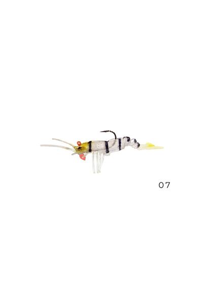 Avlivari 3d Shrimp 6 Gr 5,5 Cm Zıplatmalı Silikon Karides
