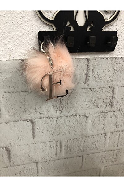 Stoneda سلسلة مفاتيح بحرف "e" من Plexi باللون الذهبي الوردي بطول 5 سم (حدد لو...