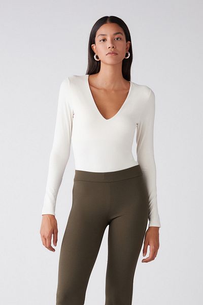 GRIMELANGE Body - Ecru - Slim Fit