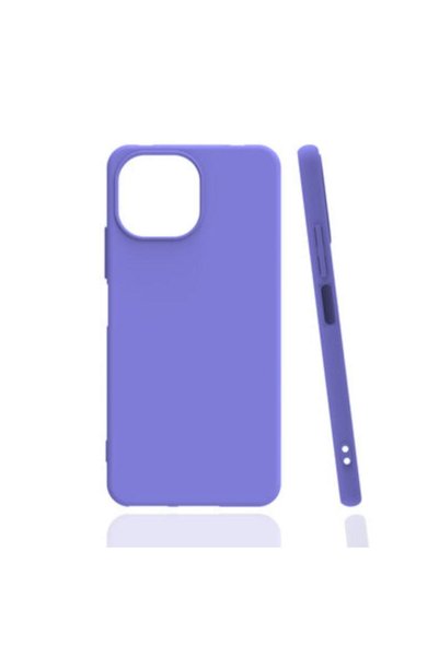 Dolia حافظة Xiaomi Mi 11 Lite Biye Soft Silicone Case باللون الأرجواني + واقي...