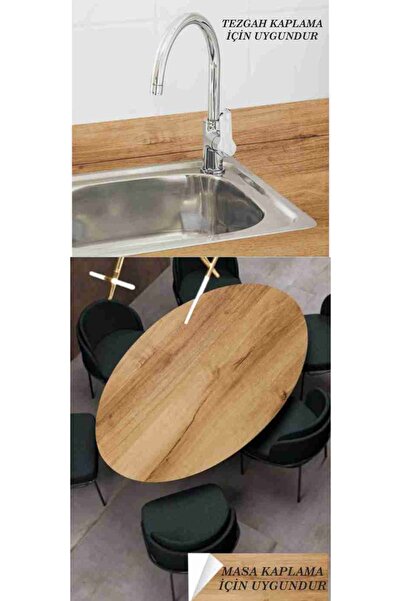 Baskı Madeni Yapışkanlı Parlak Folyo- Masa, Tezgah Arası-üstü, Duvar Kaplama ...