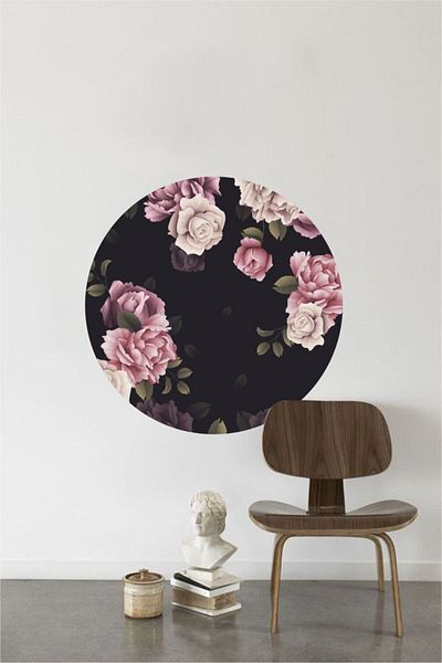 Piksel Grafik Bohemian Floral Full Circle 2