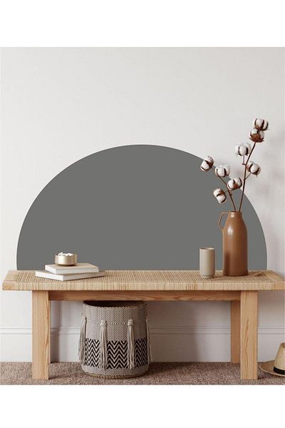 Piksel Grafik Half Circle Bohemian Wall Sticker
