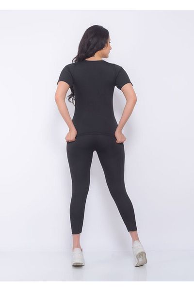 SAUNA SUIT Unisex κολάν και φερμουάρ κοστούμι με μέγιστη εφίδρωση με καθημερινό - αθλητικό Thermalsfmoda