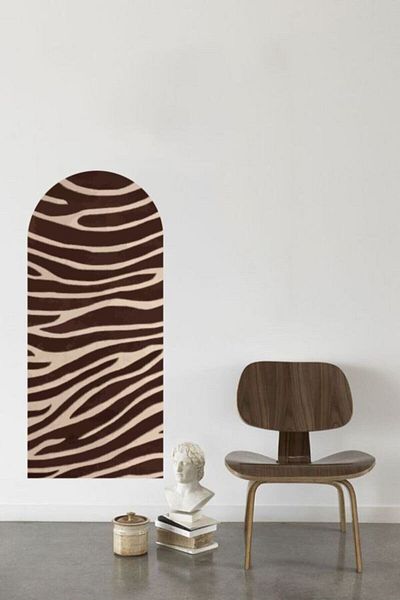 Piksel Grafik Patterned Bohemian Oval Wall Sticker