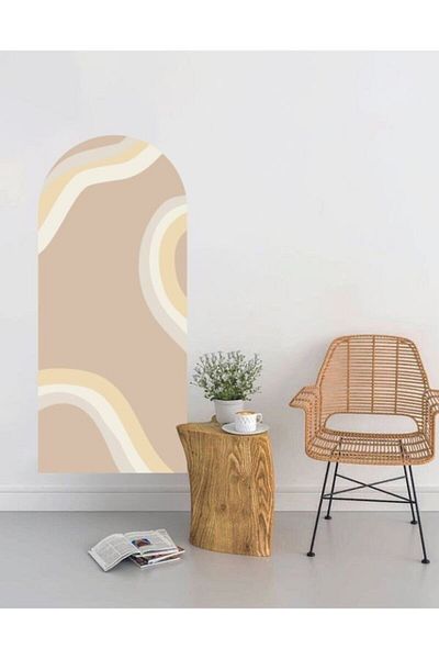 Piksel Grafik Αυτοκόλλητο τοίχου με μοτίβο Bohemian Oval