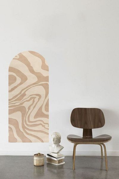 Piksel Grafik Αυτοκόλλητο τοίχου με μοτίβο Bohemian Oval