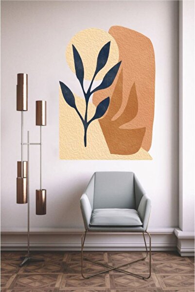 Piksel Grafik Absurd Leafy Bohemian Wall Sticker