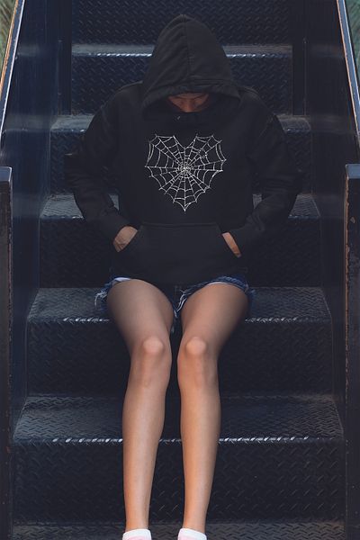 Advantage Φούτερ Fairy Black Unisex (3 κλωστές).