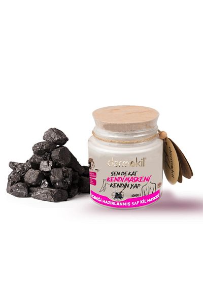 Dermokil Add Your Own Mask DIY Charcoal Clay Mask 220 ml