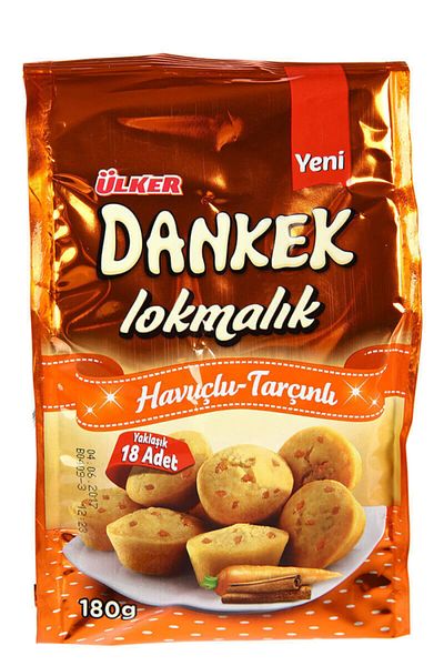 Ülker Dankek Turkish Delight Carrot Cinnamon - 160 Gr X 3 Pieces