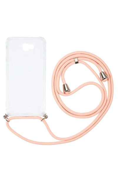 Generic Brand Rose Gold Galaxy J7 Prime Case X-Rop Cover Drawstring Case