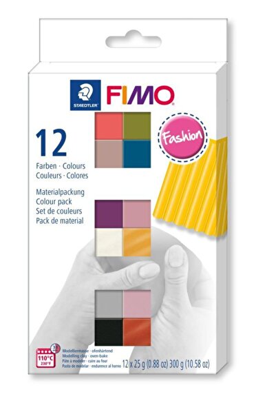 Staedtler Fimo Soft Natural Modelleme Kili Seti 12’li