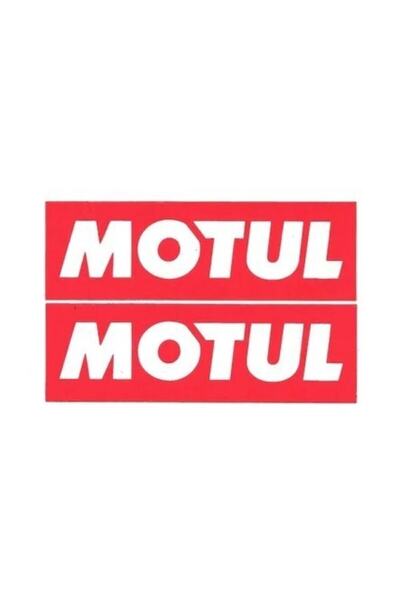 Genel Markalar 2 Adet Motul Sticker 10 X 2,5cm Motul Yağ Sticker