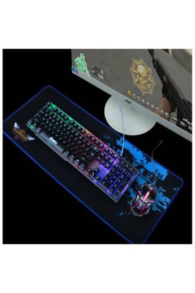 Genel Markalar Lennox Lx-t302 Gaming Oyuncu Rgb Işıklı Mekanik Hisli Klavye +...