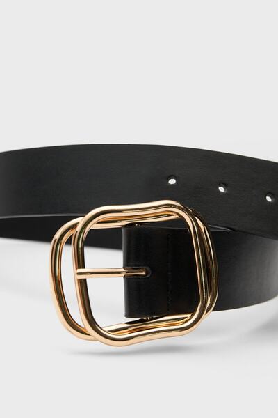 Stradivarius Üst Üste Geçmeli Tokalı Kemer