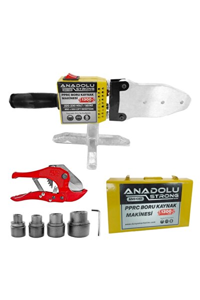 Anadolu Strong Anadolustrong Ans1061 Üstün Kalite 1300w Pprc Boru Kaynak Makina Seti