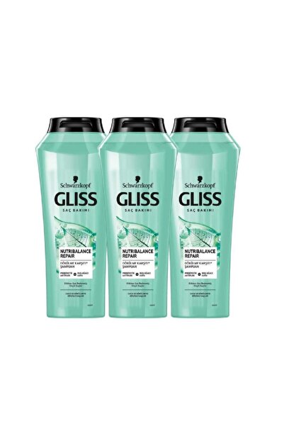 Gliss Glıss Nutri Balance Shampoo 500ml - X3 Pack