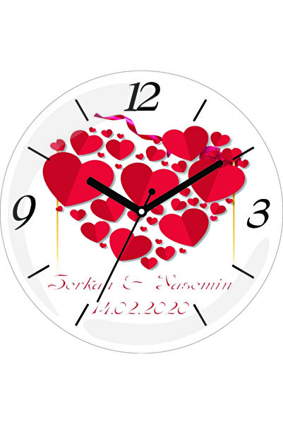 ART HEDİYE Ceas de perete din sticlă reală cu formă de bombă, superb pentru Z...