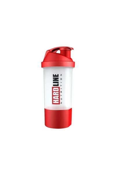 Hardline Shaker 2 Hazneli 600 Ml- Kırmızı