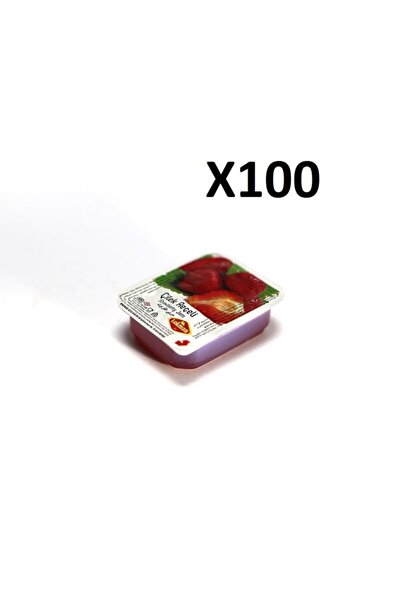 Lokman Çilek Reçeli 20 Gr X 100 Adet
