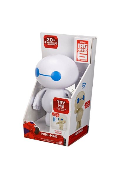 Big Hero 6 Süper Kahraman Minimax Oyuncak Sesli Konuşan Figür 20 Cm Orjinal L...
