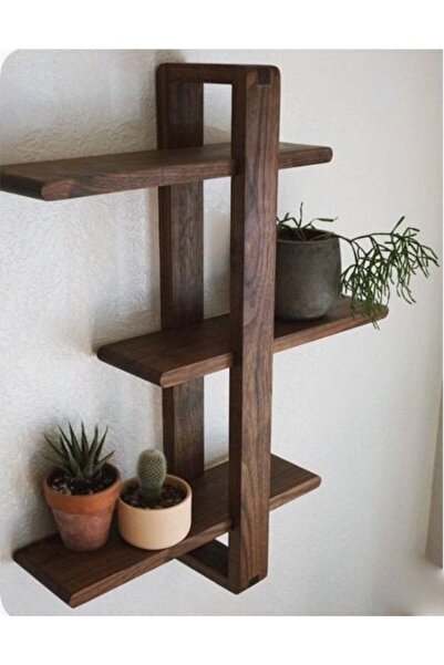 Üsküp Yapı 3'lü Kızaklı Dekoratif Duvar Rafı