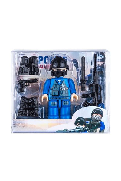Şenver Toys شخصيات شرطة صغيرة - قطع مريح